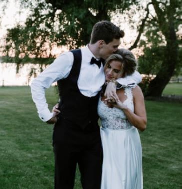 Maja Nilsson Lindelof and Victor Lindelof vowed to be together forever in 2018.